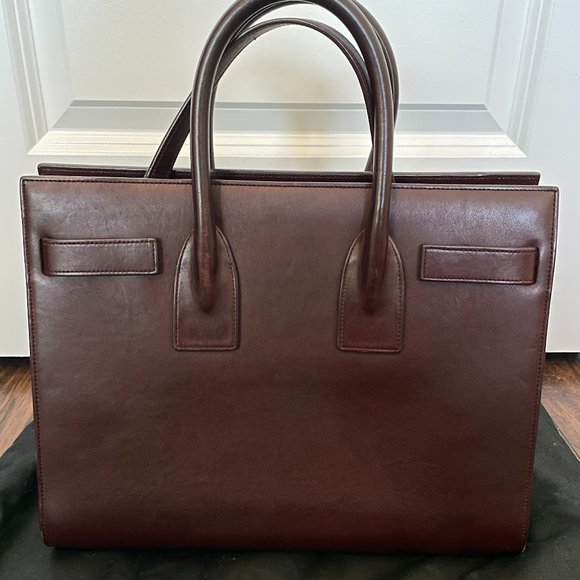 YSL Saint Laurent Sac de Jour Small Bordeaux Bag - Picture 6 of 16
